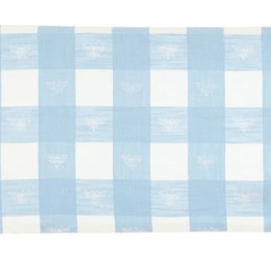 Gingham Bee Placemats in Skyway (Set of 4)